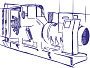 ДЭС (ДГУ) ЭТРО АД1450-Т400 6300В изготовлены с двигателем MTU 12V4000G63 от российского производителя АО «Электроагрегат» Дизель-генератор ЭТРО в Астрахане АД1450-Т400 с двигателем MTU 12V4000G63 от российского производителя