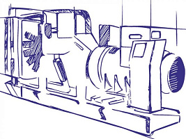 ДЭС (ДГУ) ЭТРО АД 160-Т400  изготовлены с двигателем Doosan P086TI от российского производителя завода «Электроагрегат» Дизельная электростанция ЭТРО в Астрахане АД160-Т400 изготовлена на базе двигателя Doosan P086TI для постоянного и резервного электроснабжения