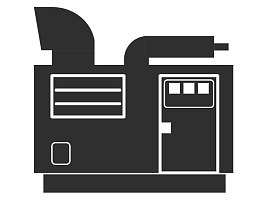 ДЭС (ДГУ) АРГУС АД150-Т400 изготовлены с двигателем 6RT80-176DE в Астрахане от российского производителя АО «Электроагрегат», в кожухе  Дизель-генераторы АРГУС АД150-Т400 с двигателем 6RT80-176DE в кожухе (под капотом) в Астрахане от российского производителя